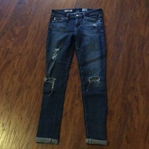 Adriano Goldschmied skinny ankle jeans